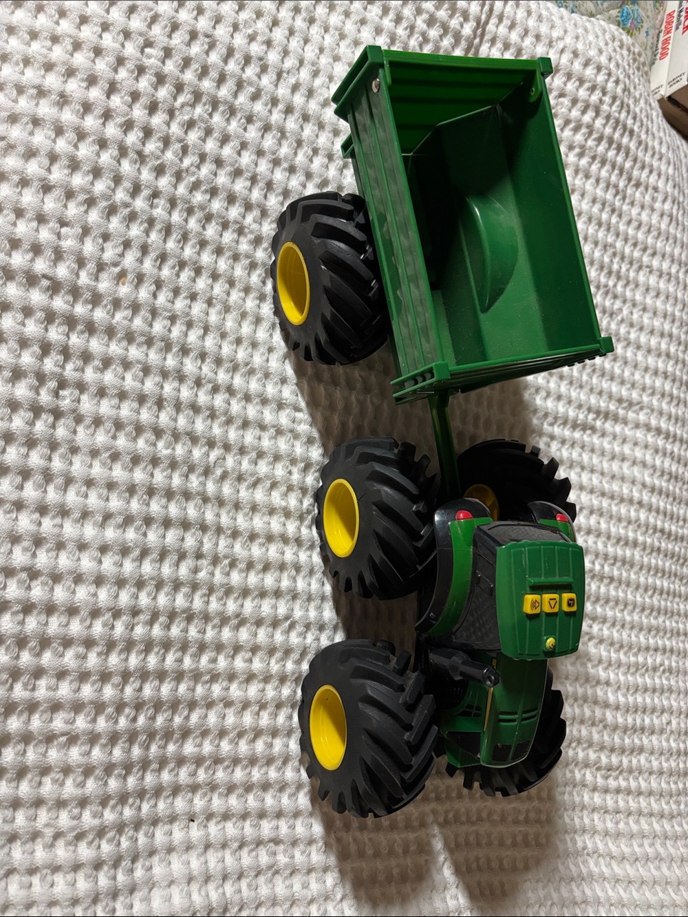 John Deere Tractor and Trailer.